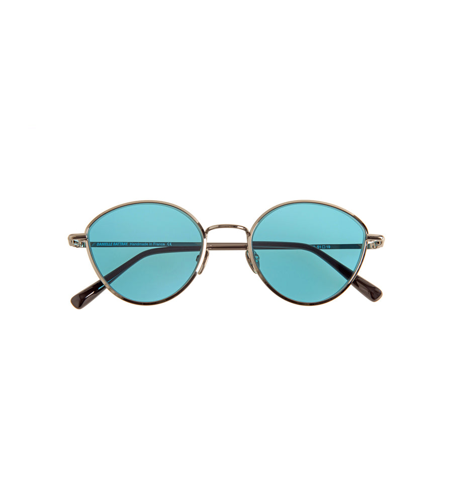 Clover Silver | Blue