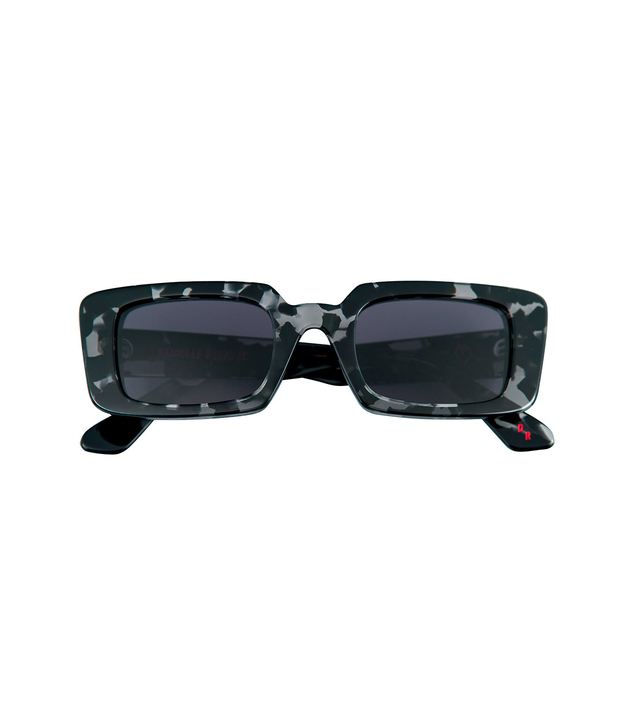 Nola Black Tort Sunglasses by Danielle Rattray 