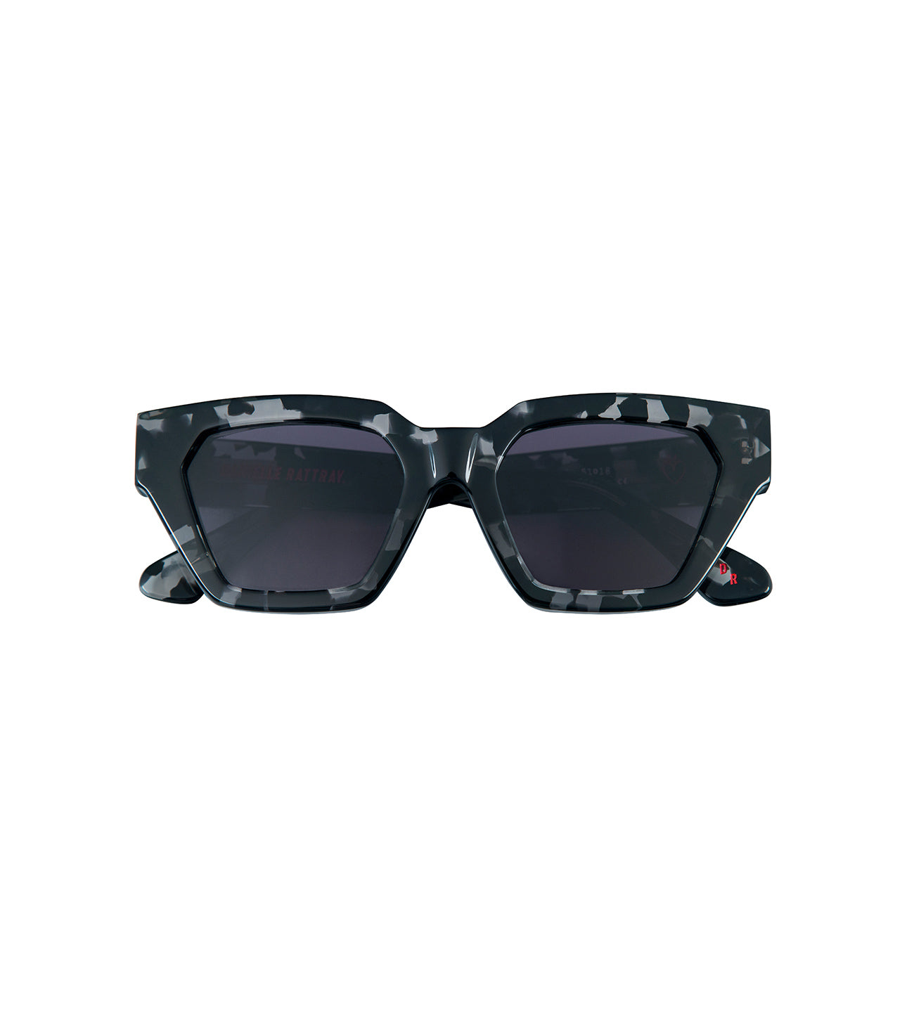 Stevie Black Tort Sunglasses by Danielle Rattray 