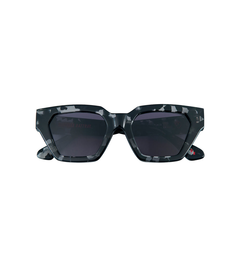 Stevie Sunglasses | Black Tort Frames | Dark Grey | Danielle Rattray ...